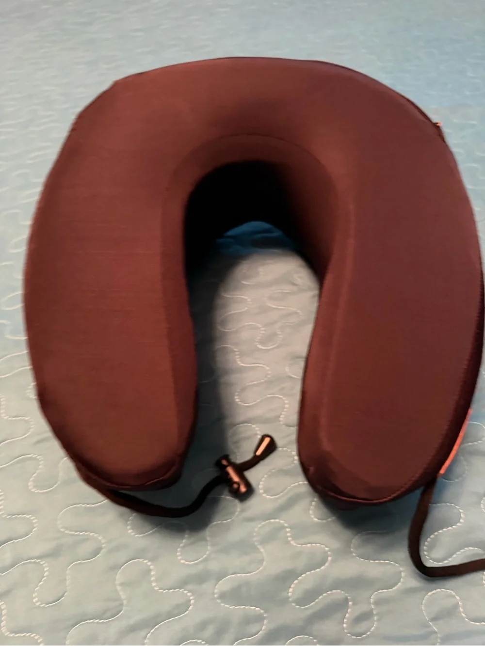 Travel Neck Pillow - Brown Support Cushion